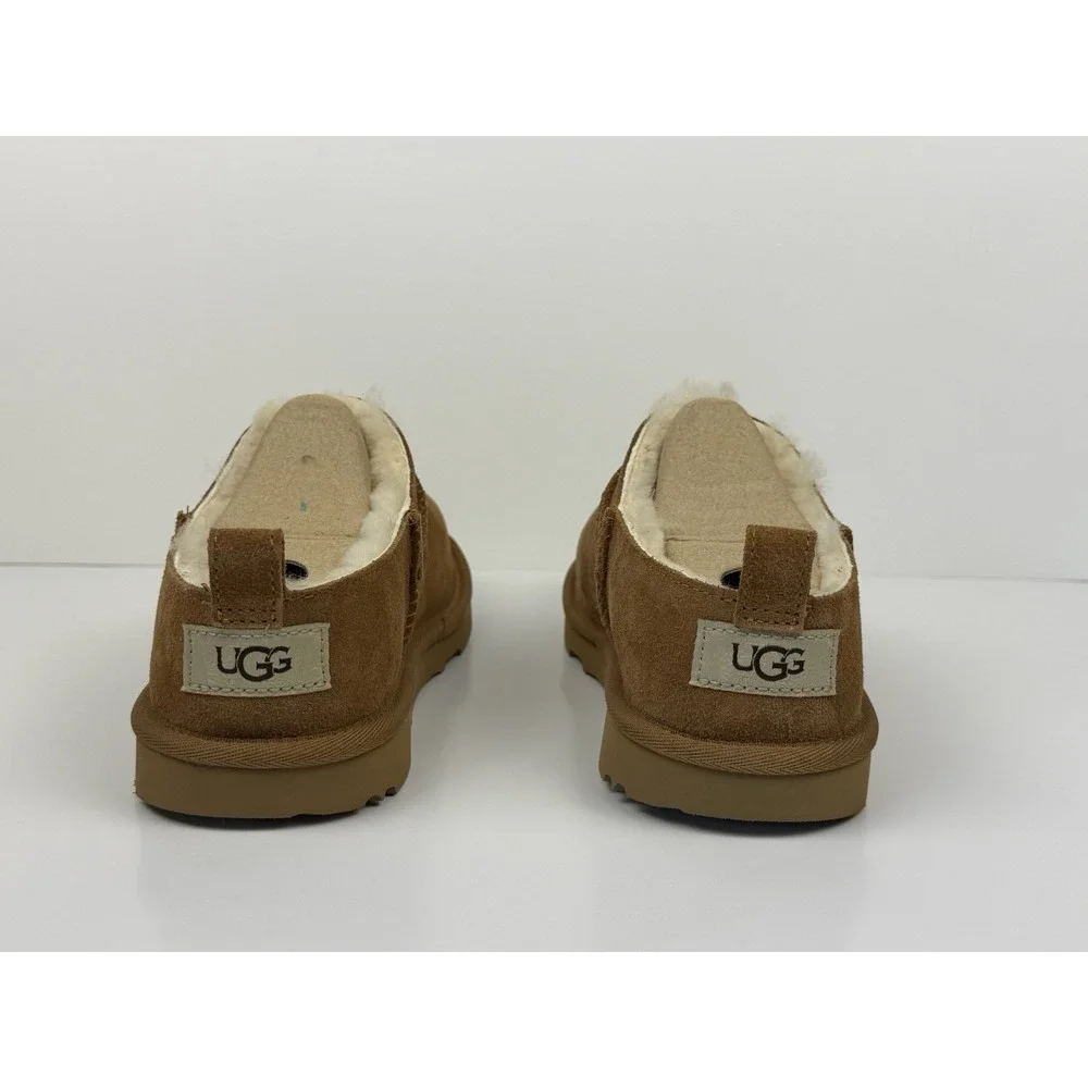 UGG Kids Classic Micro‎ Boots Size 2 Kids Chestnut K/1174410K Damage Box